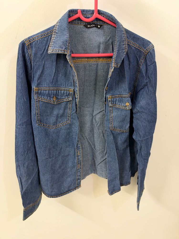 Classic Blue Denim Shirt