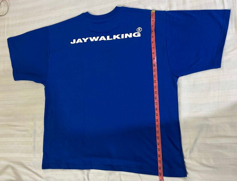 Jaywalking Blue oversized tshirt