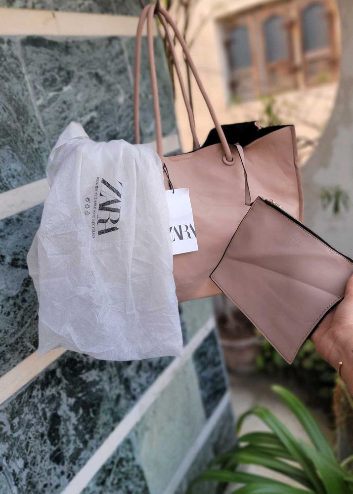 Zara Tote Bag with Pouch Wrislet