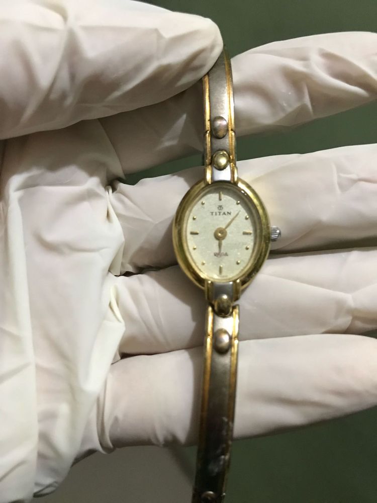 Titan Women's Gold &amp; Silver Watch