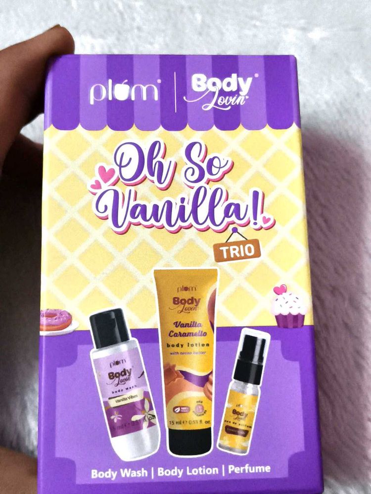 Plum Body Lovin' Vanilla Trio Set