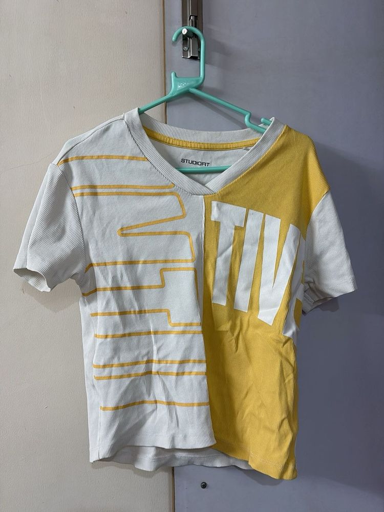 Stylish V-Neck Graphic Tee