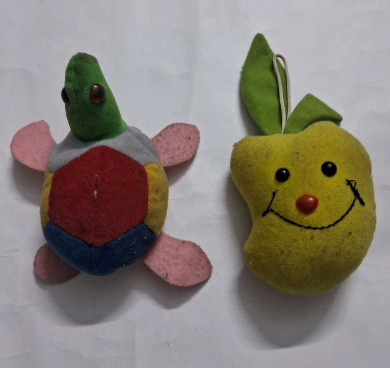 Cute Plush Turtle and Mango