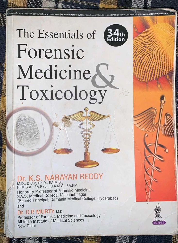 The Essentials of Forensic Medicine &amp; Toxicology
