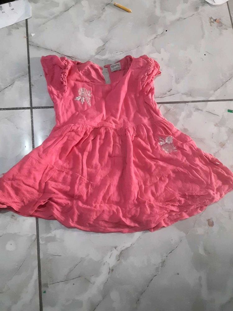 Cute Pink Baby Girl Dress