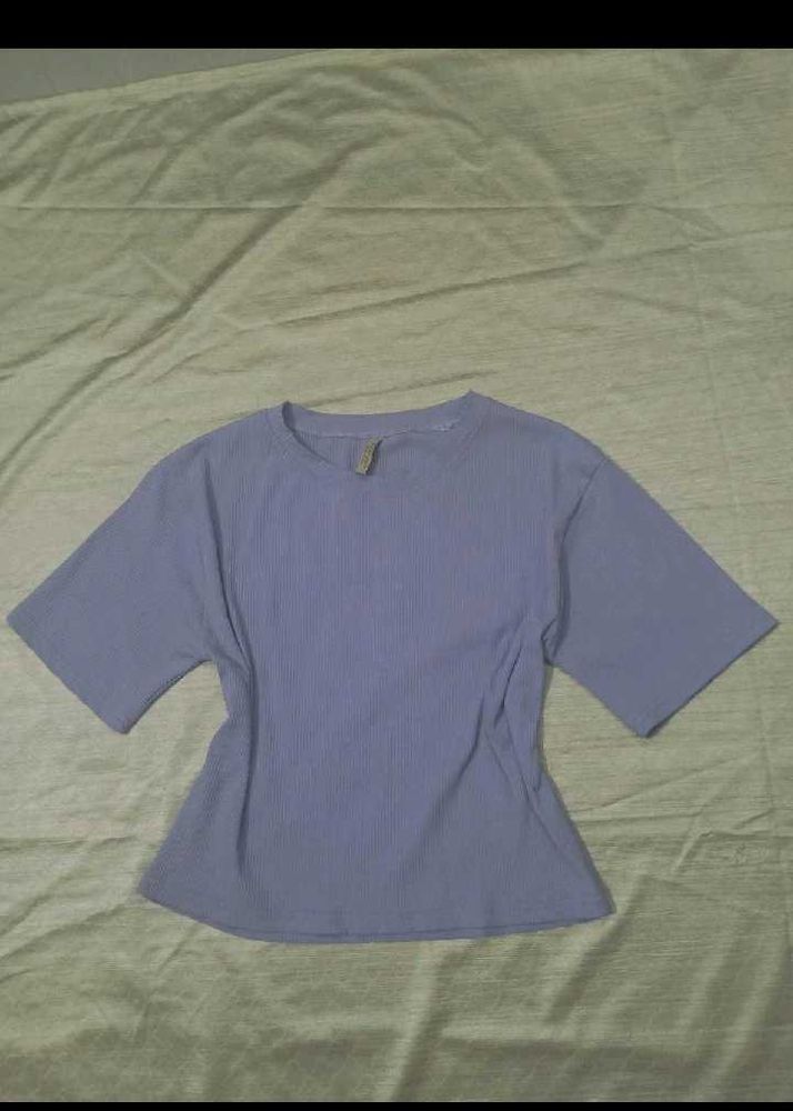 Lilac And Light Blue Top Combo