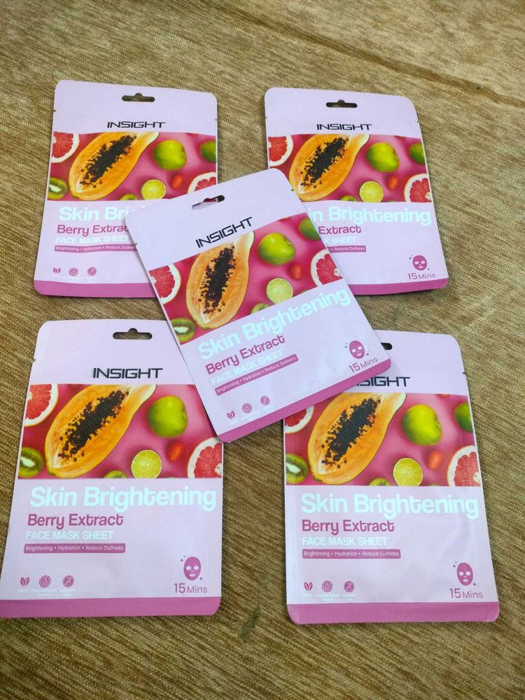 Insight Skin Brightening Face Mask Sheets