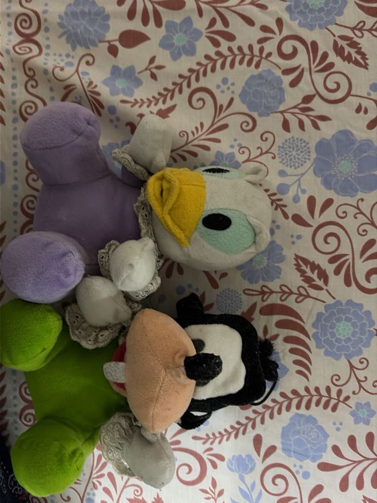 Cute Plush Toy Set