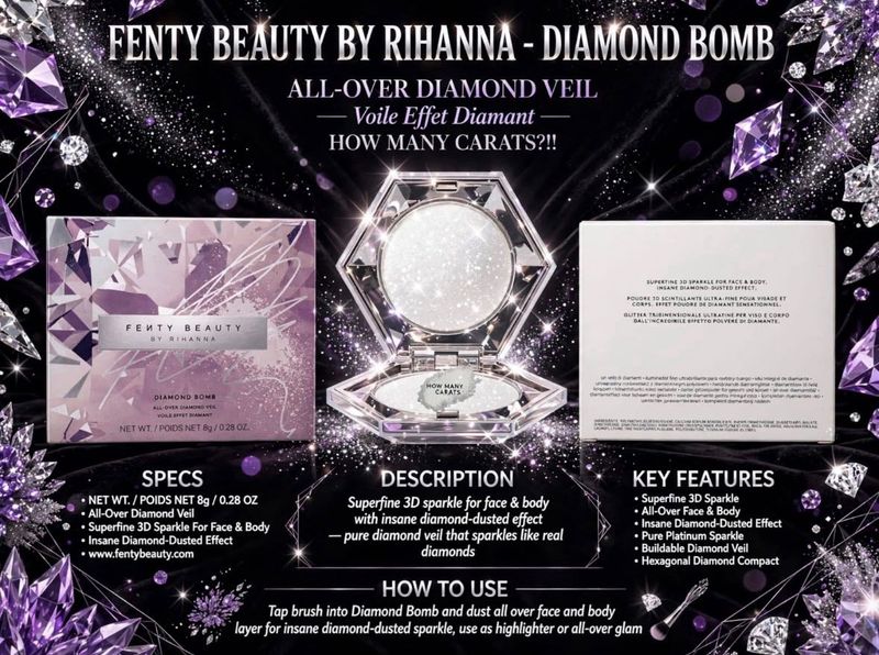FENTY BEAUTY DIAMOND BOMB (DUPE)