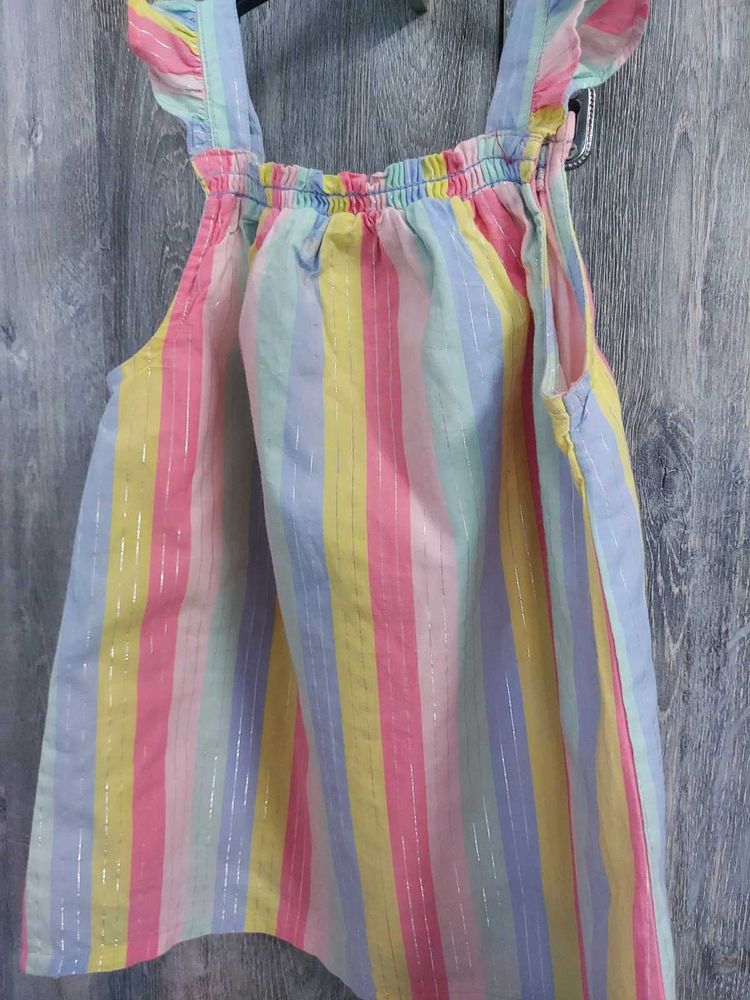 Colorful Cotton Top For Girls