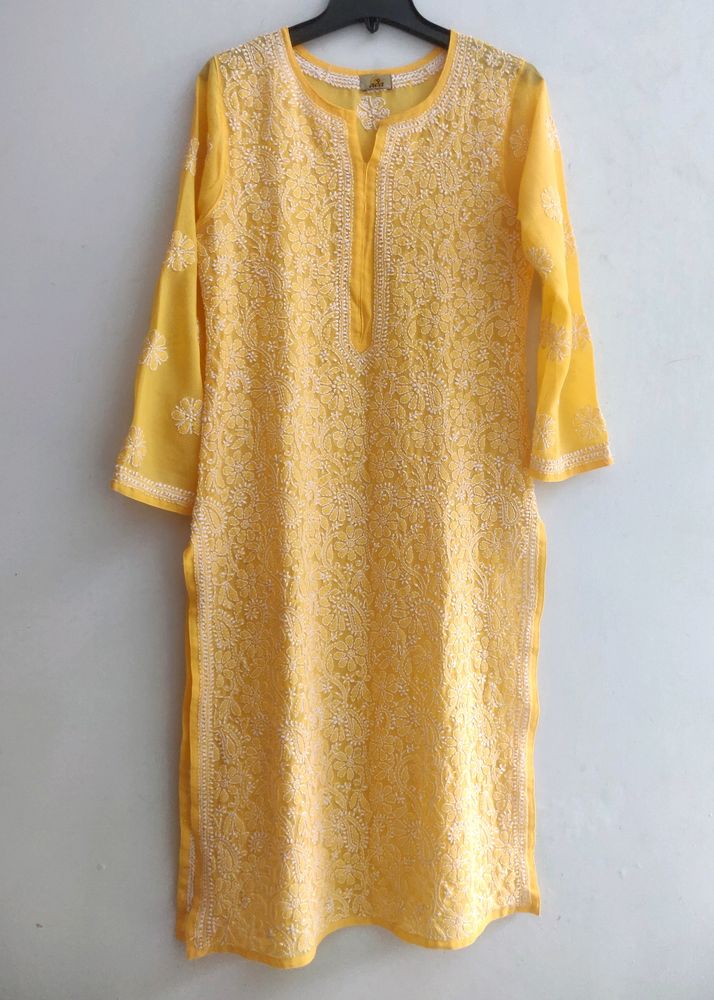 Ada Chickenkari Kurta💛
