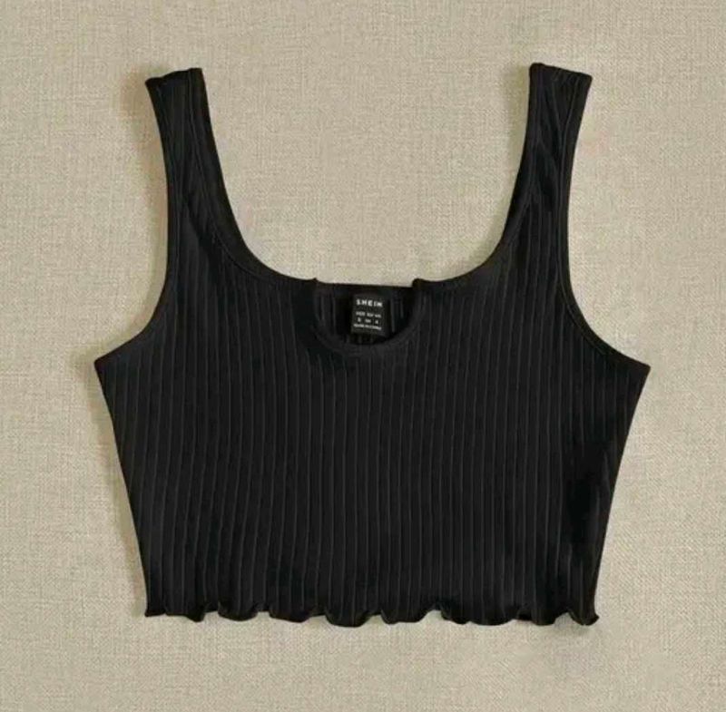 Very Beautiful Shein Ribbed Top