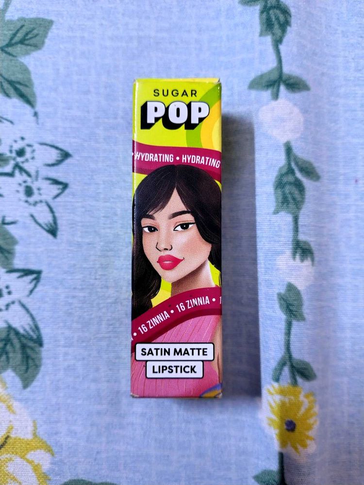 Sugar Pop Satin Matte Lipstick