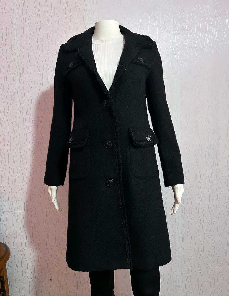Black Tweet Coat