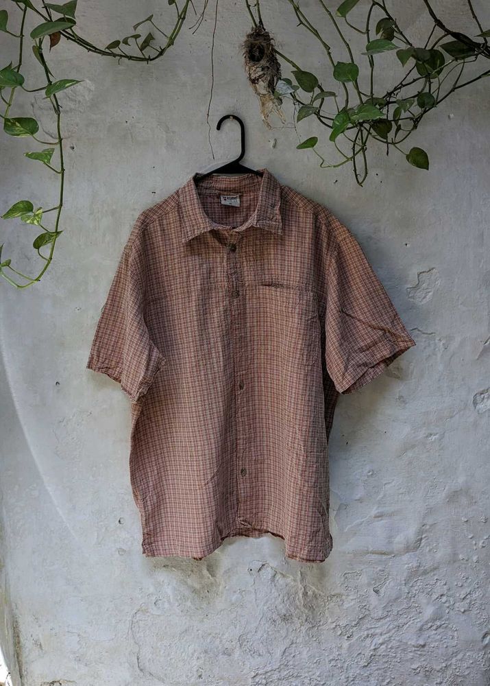 Plaid Short Shirt from alpine cross collect