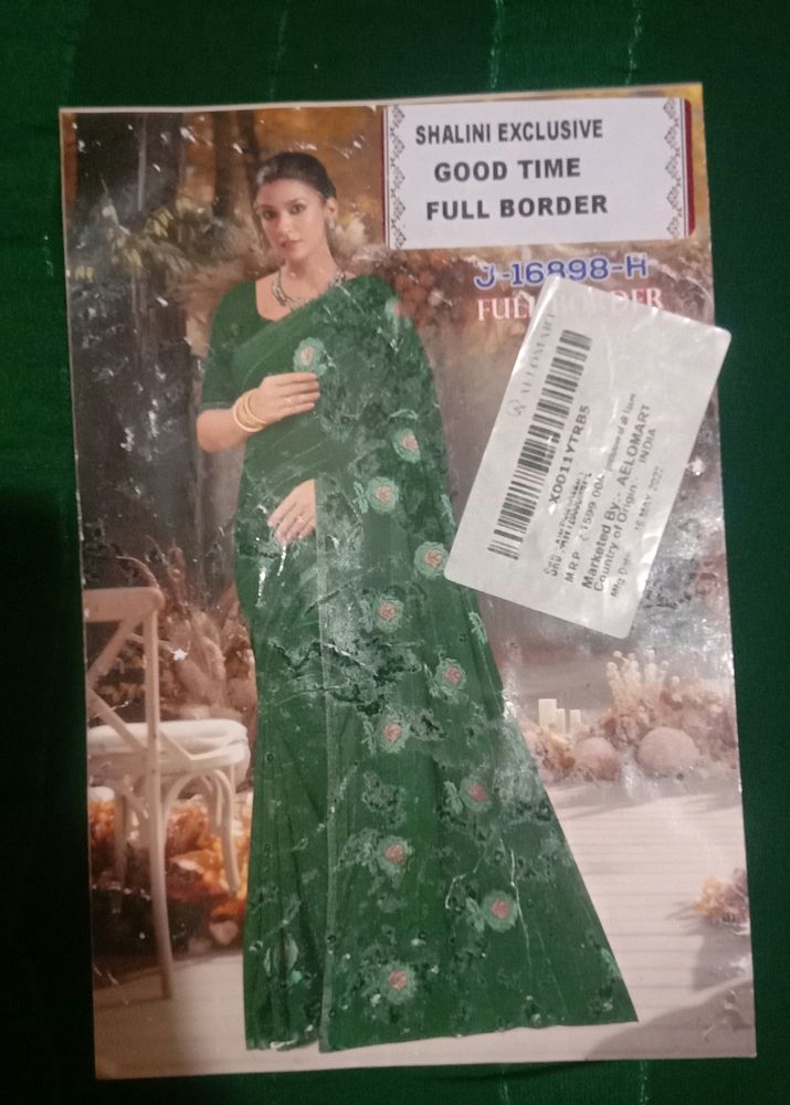 New Green Saree