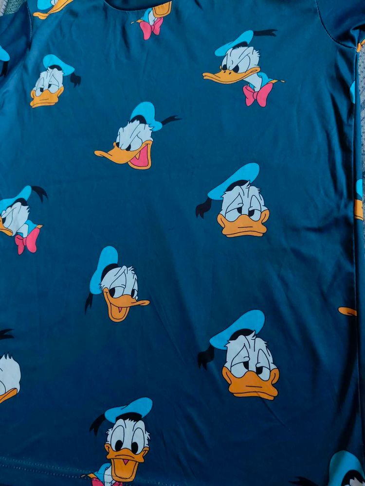Donald Duck Print T-shirt