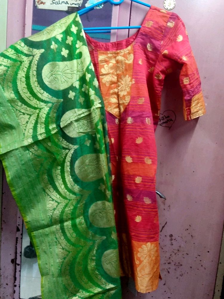 Silk Cotton Chudidar