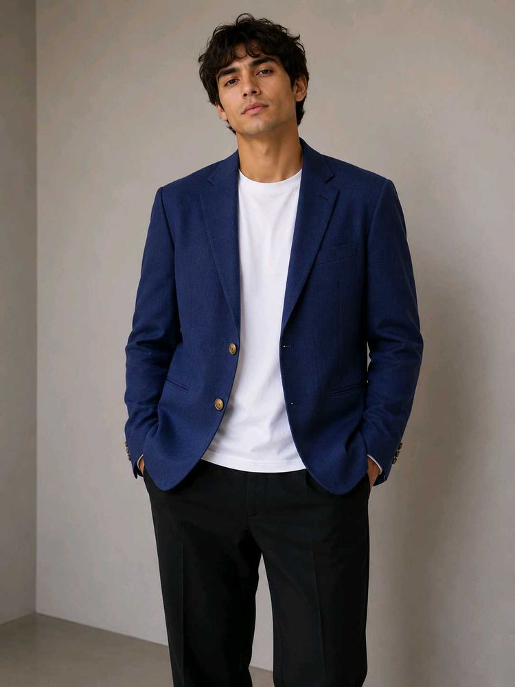 Men's Blue Blazer