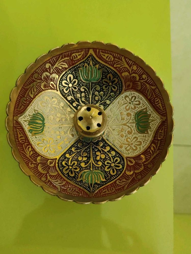 Decorative Brass Incense Burner