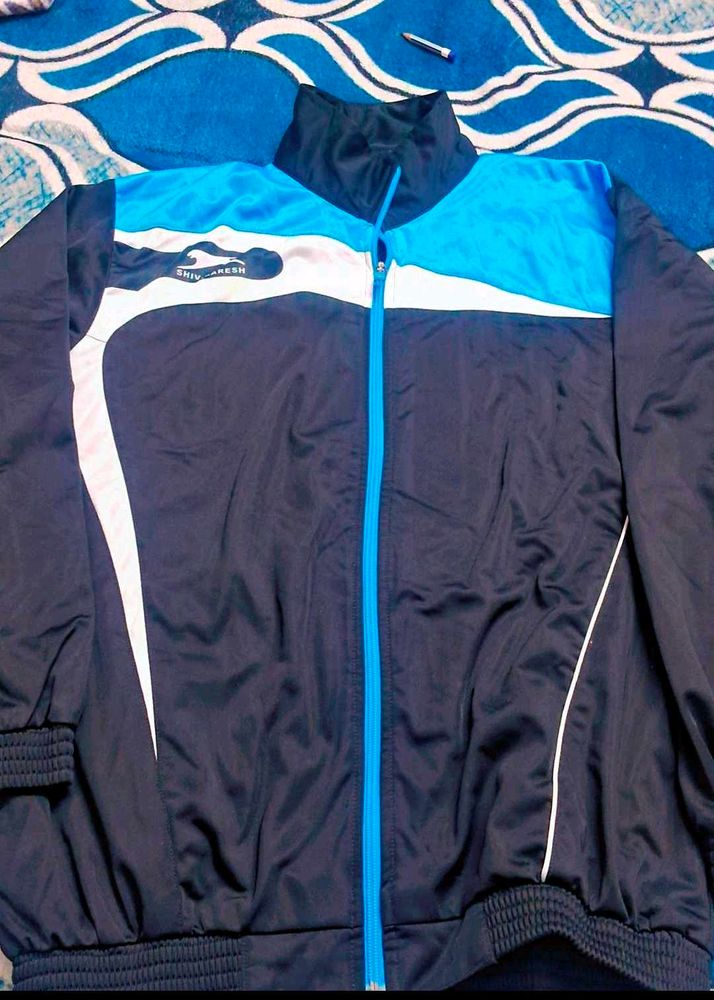 Stylish Blue Track Jacket