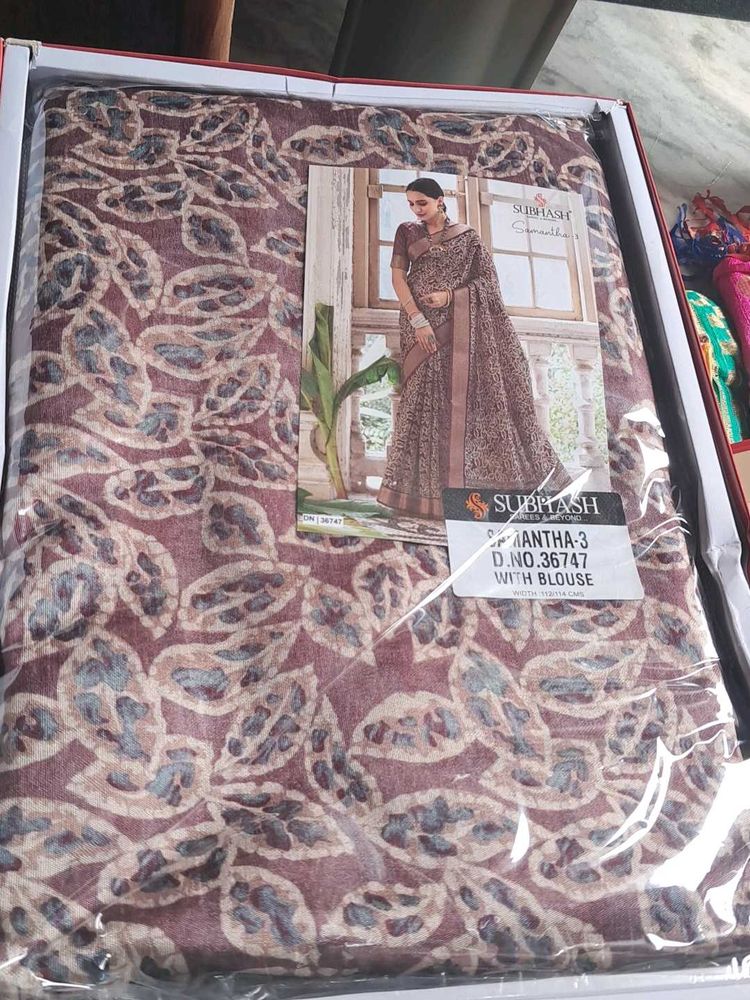 Beautiful Silk Saree with Blouse