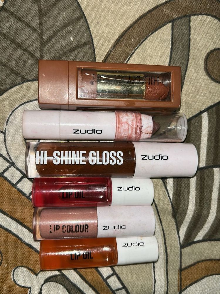 Zudio Lip Gloss &amp; Oil + lipstick Set