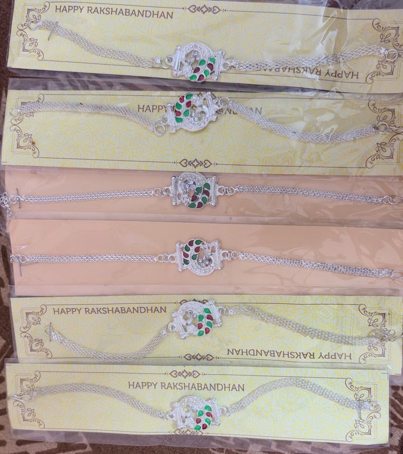 Limited offer!🔥🔥set of 6 Elegant Rakhi Bracelet