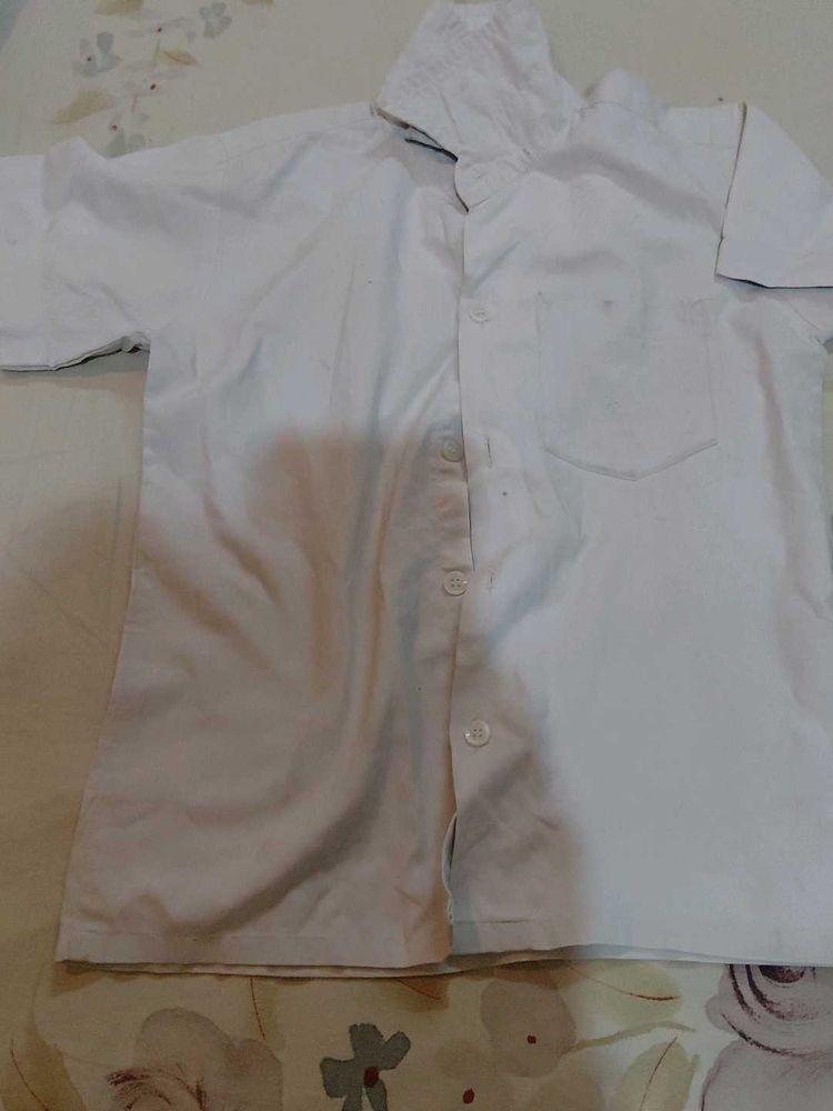 White Shirt half sleeve..2 quantity