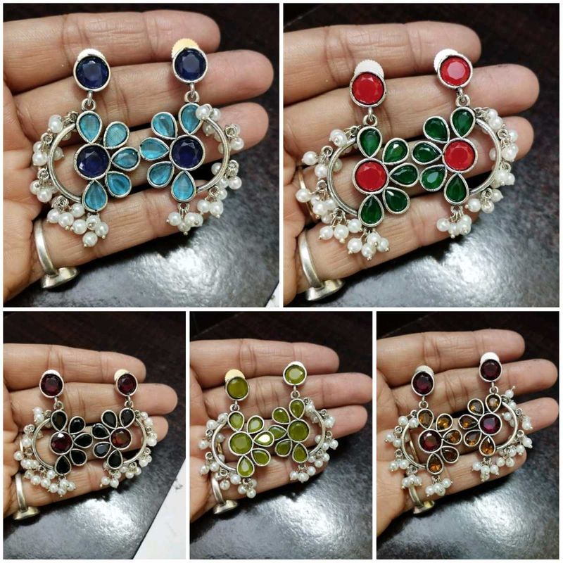 Boho Flower Earrings