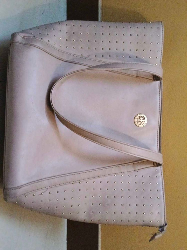 Large size Stylish Studded Handbag