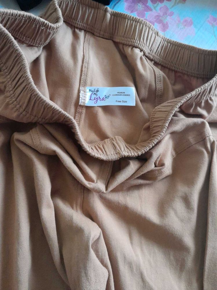 Beige Lyra Leggings Buy 1 Get One Free