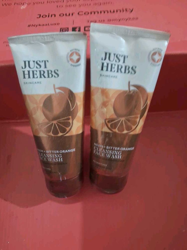 Just Herbs Neem &amp; Bitter Orange Face Wash