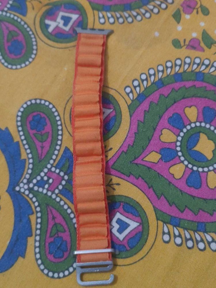 Orange Watch Band