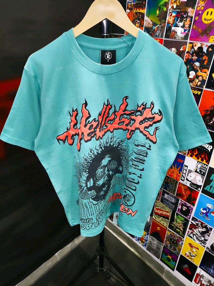 HELLSTAR GRAPHIC PRINTED OVERSIZE TEE 🔥🔥