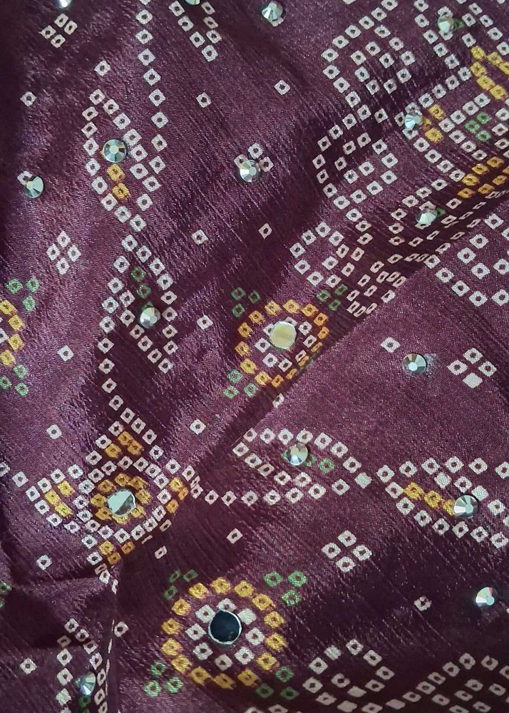 Embroidered dupitta