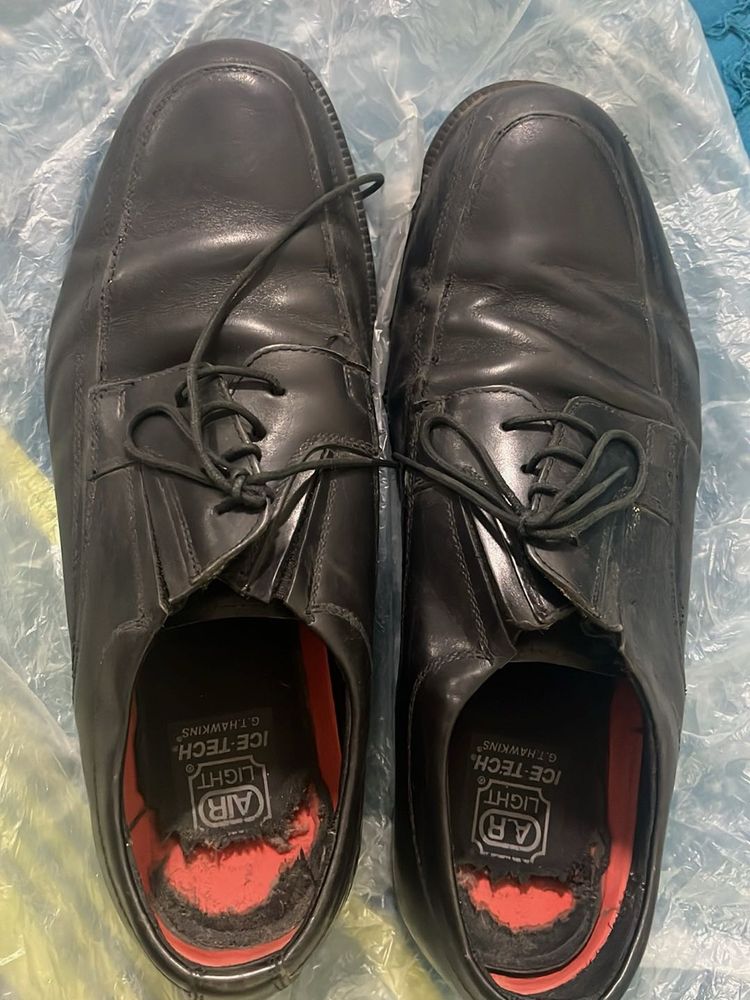 Classic Black Leather Formal Shoes