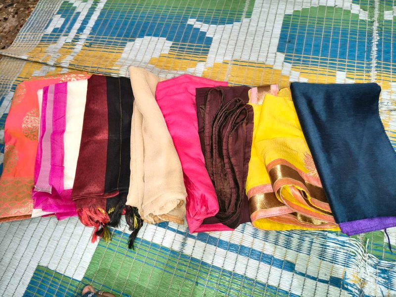Vibrant Silk Scarves Bundle