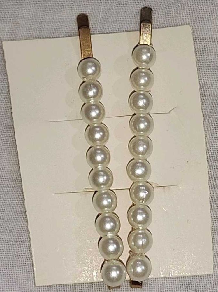 Pearl Hair Clips (Set of 2)