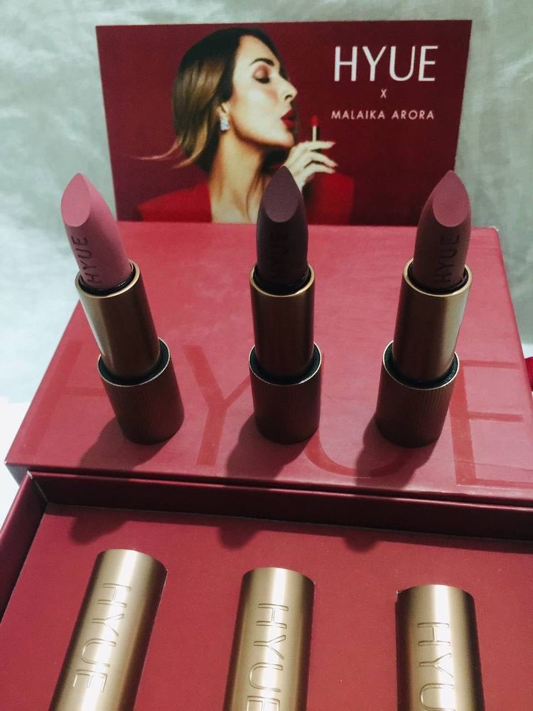 HYUE ❤️ Malaika Arora Lipstick Set