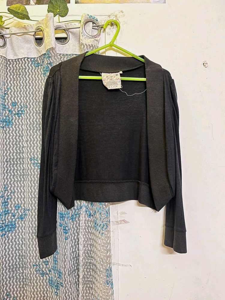 Black Short Shrug / Jacket