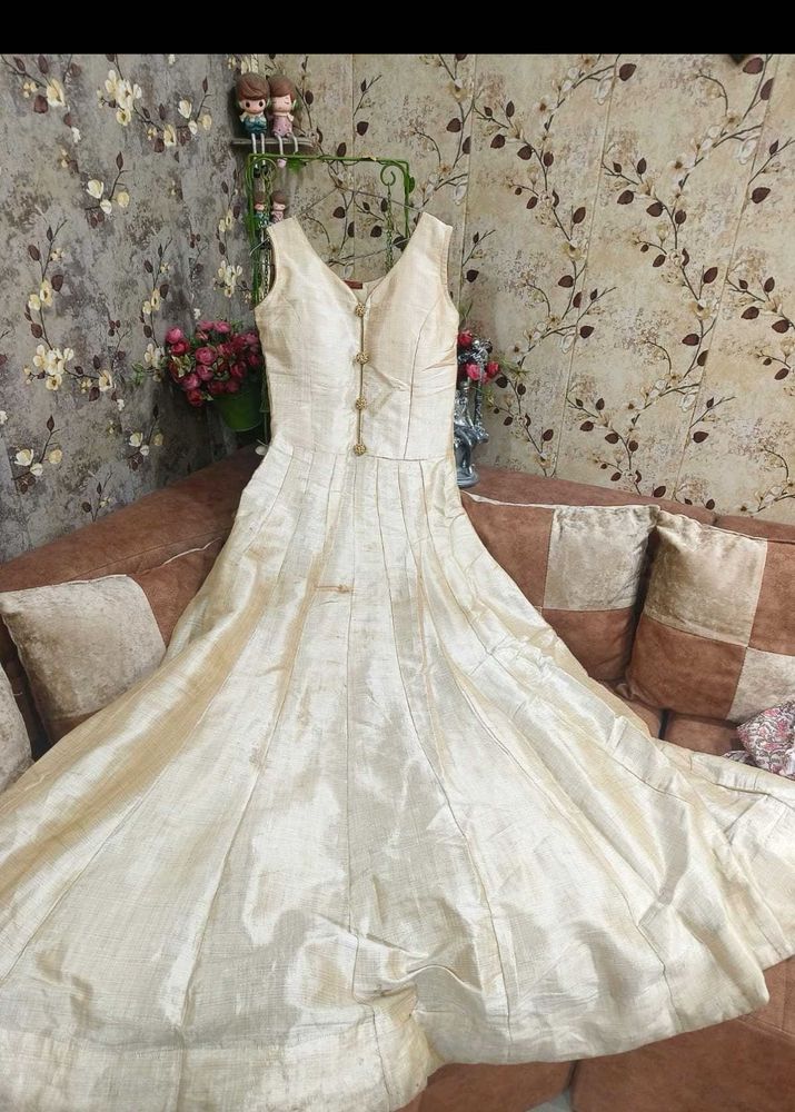 Floor length anarkali gown