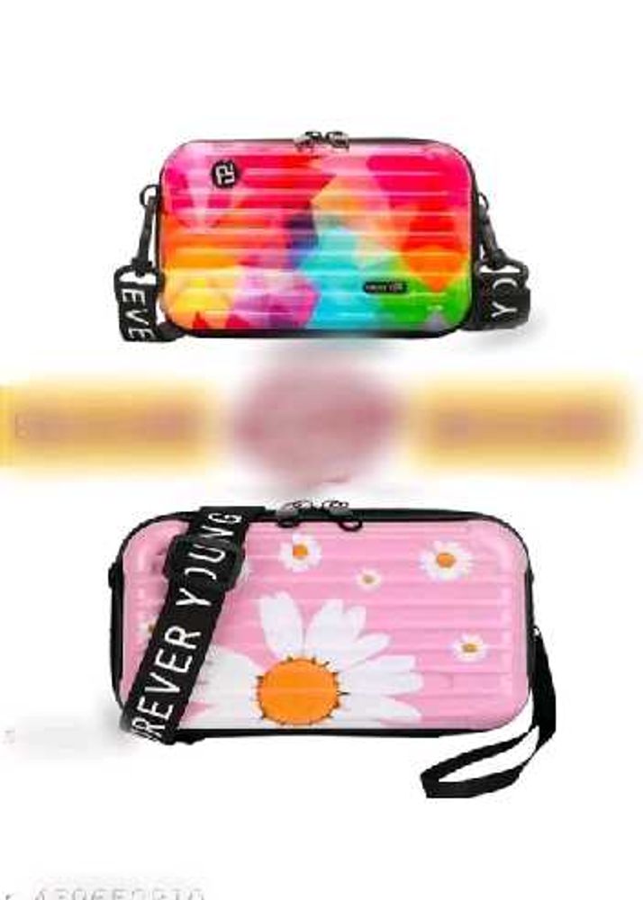 Cute Daisy &amp; Tie-Dye Vanity Case