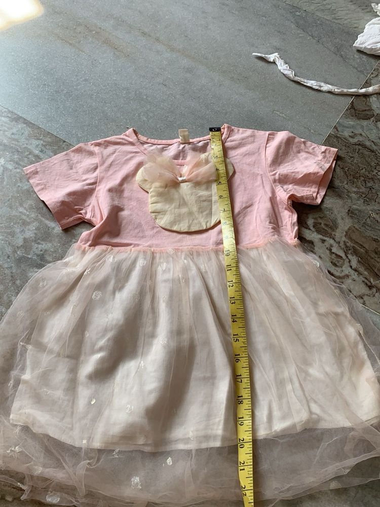 Cute Pink Tulle Dress