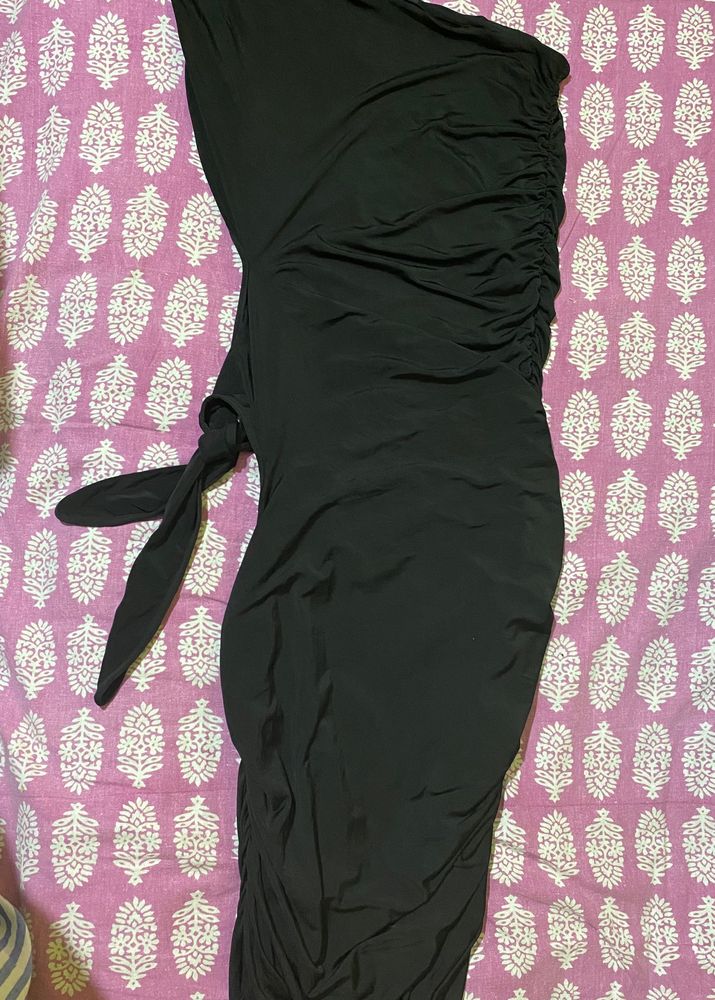 One Shoulder Partywear Dress #under500 #dress