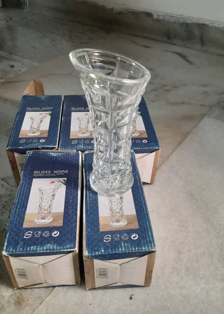 Crystal Flower Vase 1