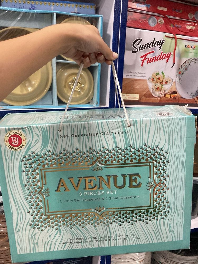 AVENUE 3 Piece Casserole Set
