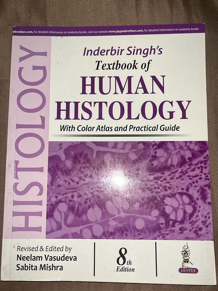 Inderbir Singh's Textbook of Human Histology