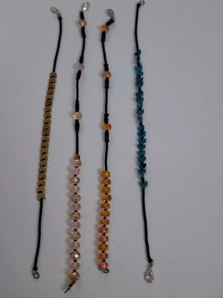 Set of 4 Beaded Bracelets