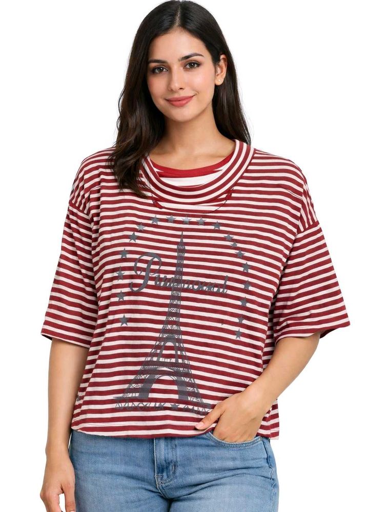 Striped Kids Top &amp; Bottom Set